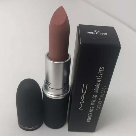 🌟🧚♀️MULL IT OVER Mac Powder Kiss Lip NWOBOX - Picture 3 of 6